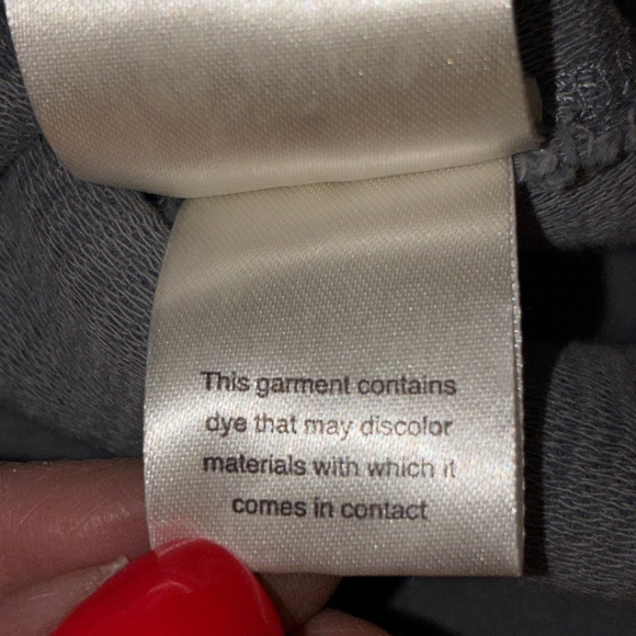 Women's Gray Ribbed Top - Picture 12 of 12